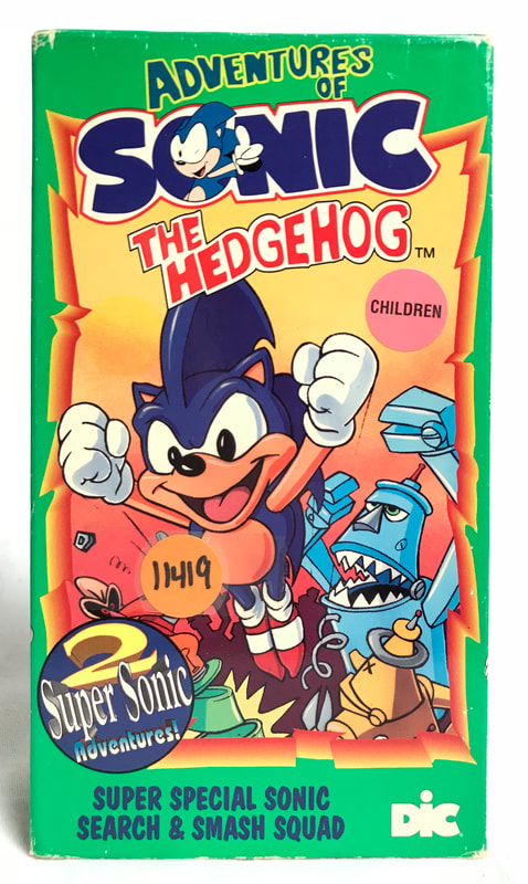 Sonic Videos & DVDs - Sonic The Hedgehog Collectibles