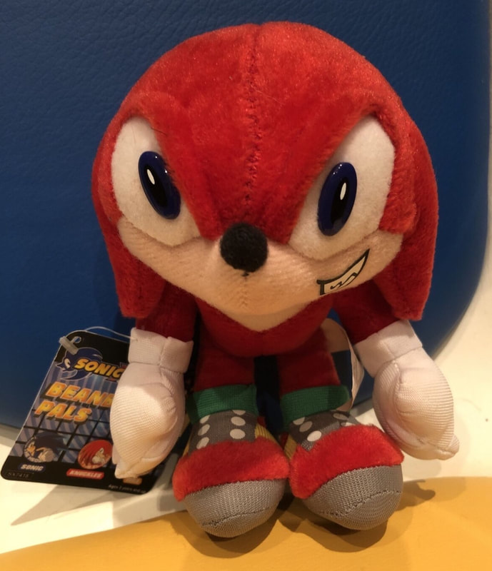 UK Modern Sonic Plush - Sonic The Hedgehog Collectibles