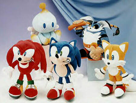Custom Plush Just Like Sonic Adventure 2 With Soap Shoes 