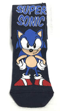 Nuevo Sega Sonic The Hedgehog Con Plumas Knee High Socks Oficial Bioworld UK
